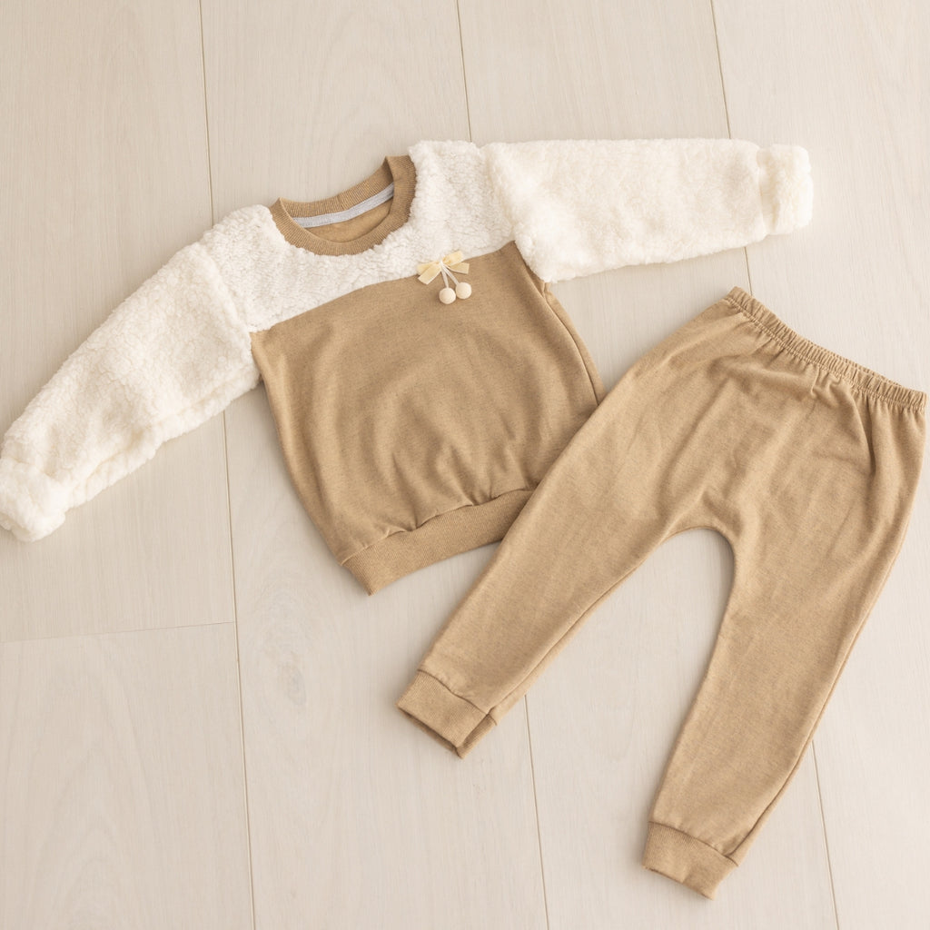 Conjunto Moletinho Sherpa Confovibe Peluciado Inverno
