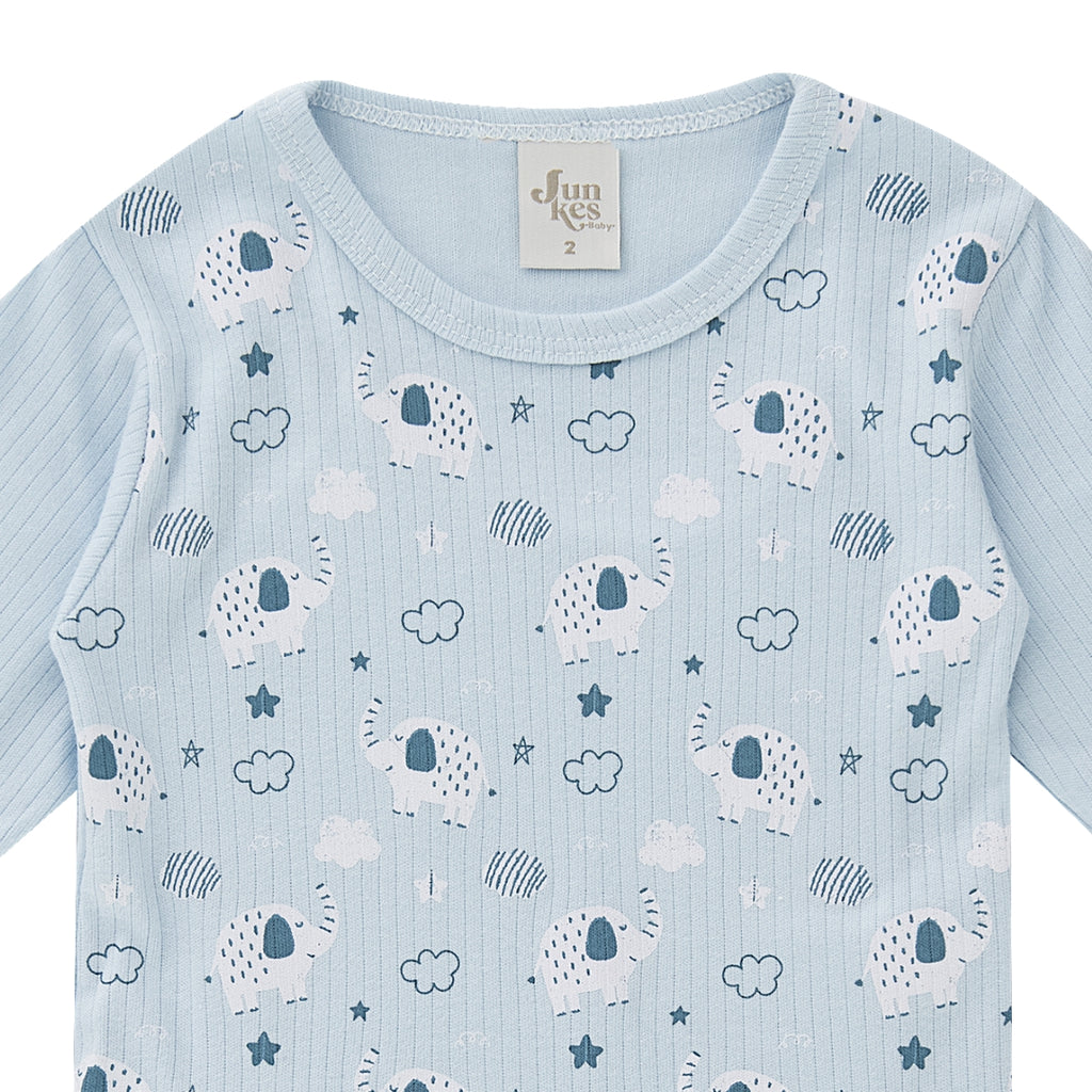 Conjunto Longo Canelado Kids Confovibe Bebê Algodão