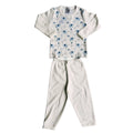 Conjunto Longo Canelado Kids Confovibe Bebê Algodão