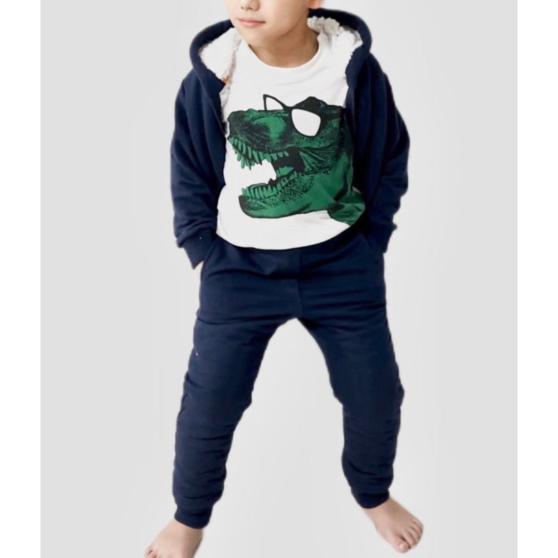 Conjunto Moleton infantil lã 6 anos