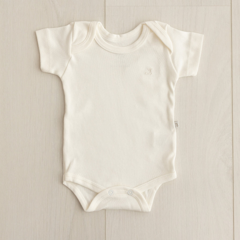 Body Curto Algodão Egípcio Confovibe Bebê