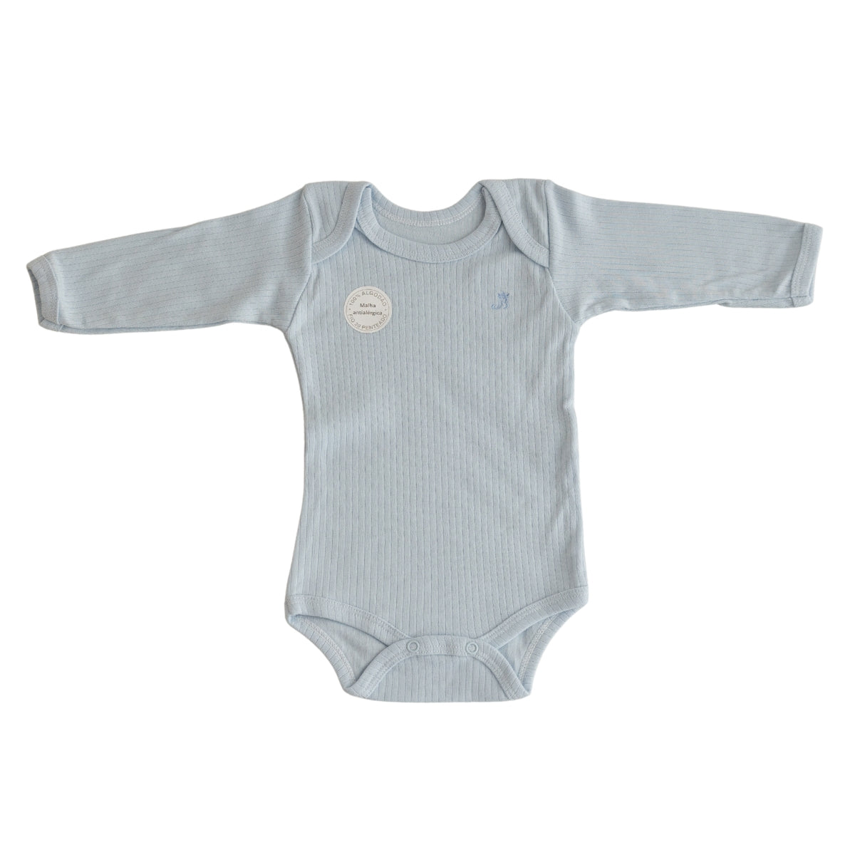 Conjunto Body Calça Canelado Kids Confovibe Algodão