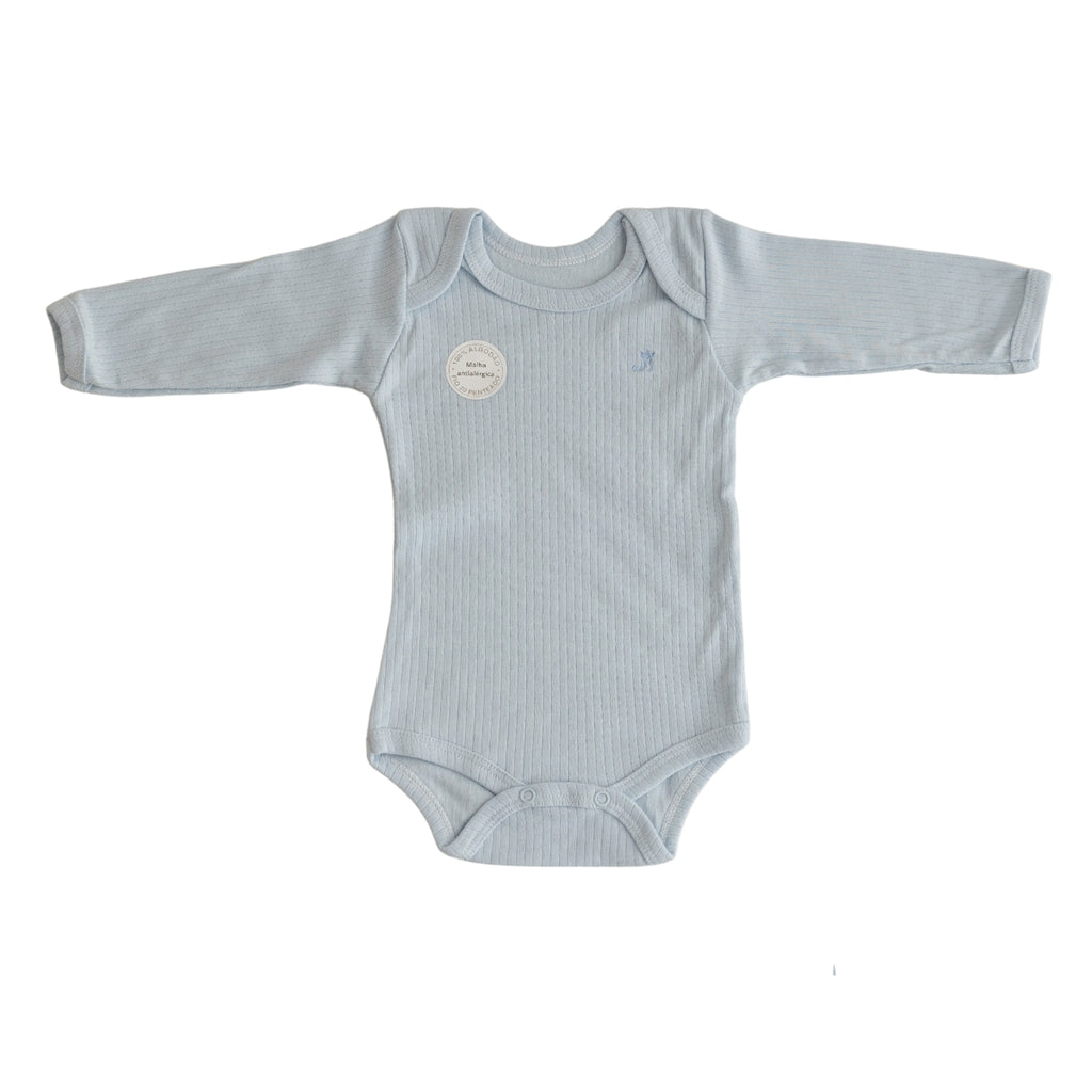 Conjunto Body Calça Canelado Confovibe Algodão Longo