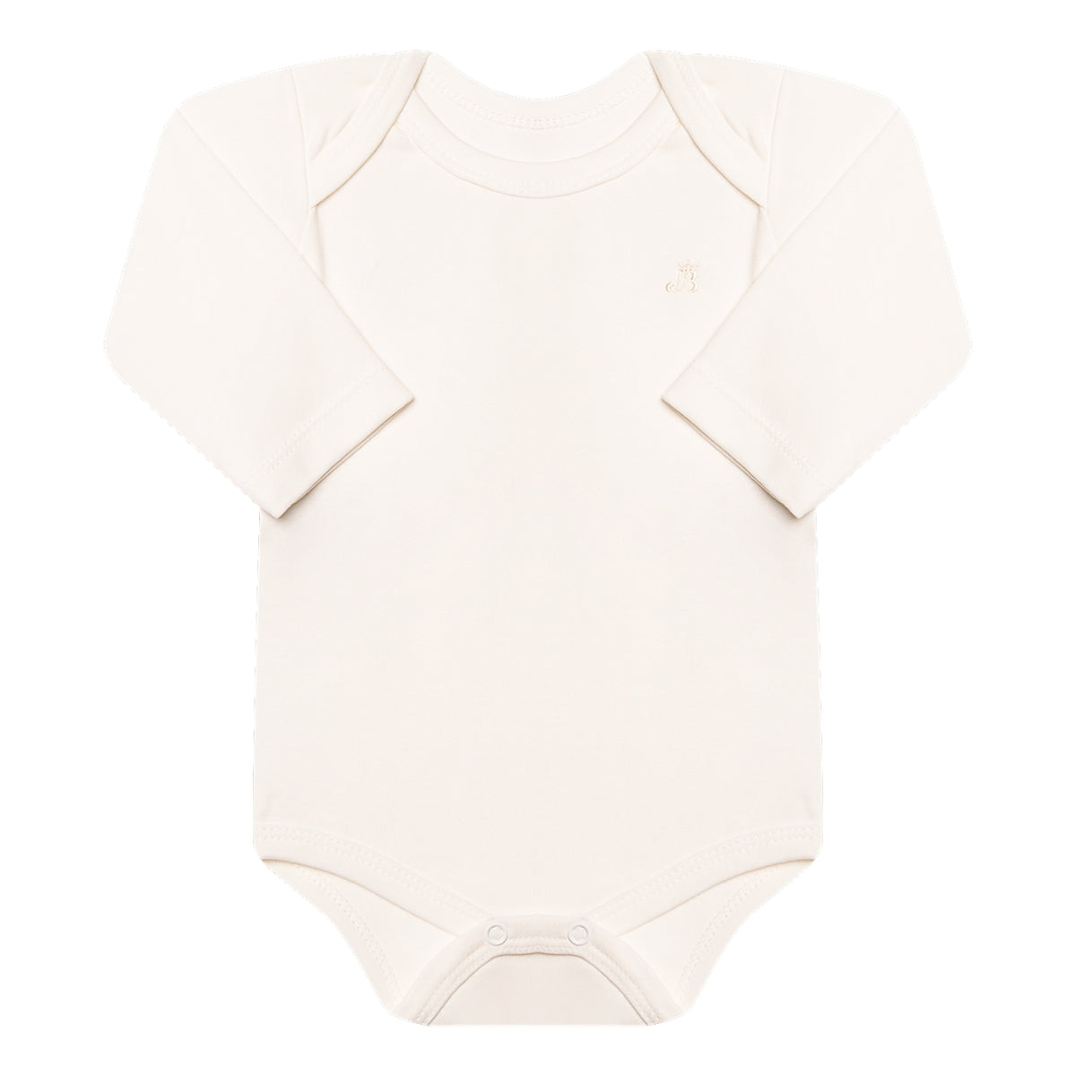 Body Longo Algodão Egípcio Confovibe Bebê Conforto