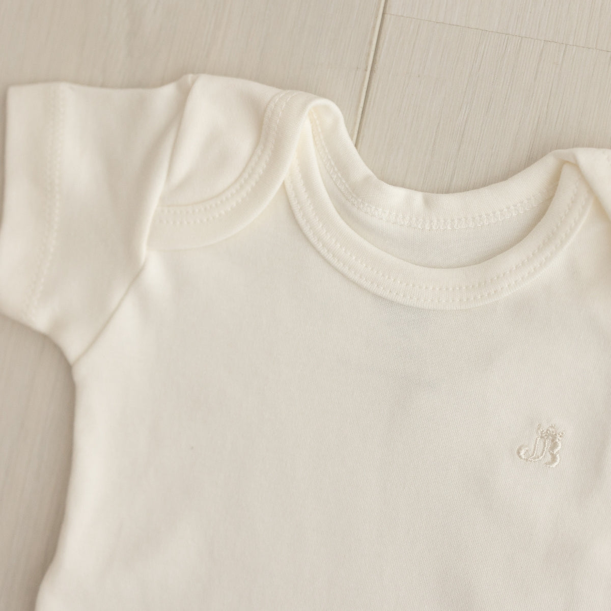 Body Curto Algodão Egípcio Confovibe Bebê