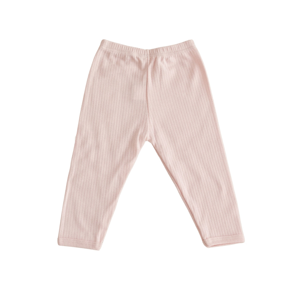 Conjunto Body Calça Canelado Kids Confovibe Algodão
