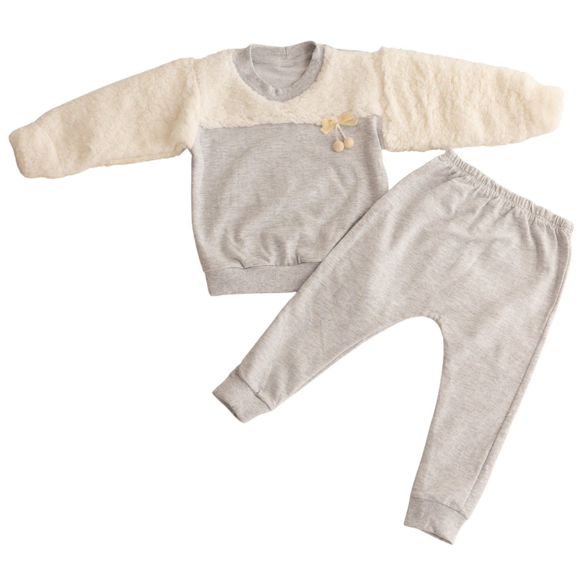 Conjunto Moletinho Sherpa Confovibe Peluciado Inverno