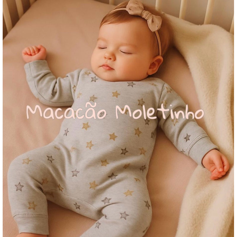 Macacão Moletinho peluciado