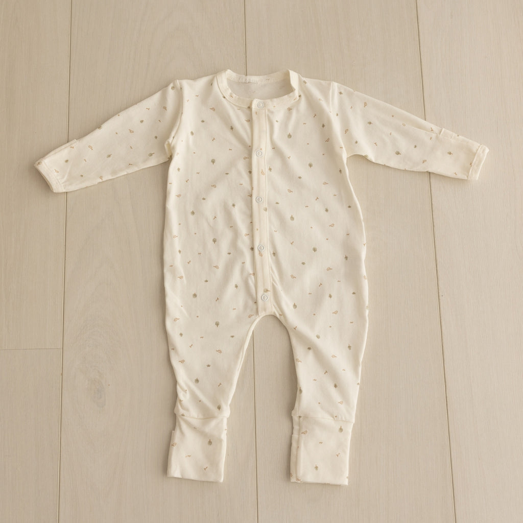 Macacão Longo Punho Reversível Confovibe Cotton Luxo