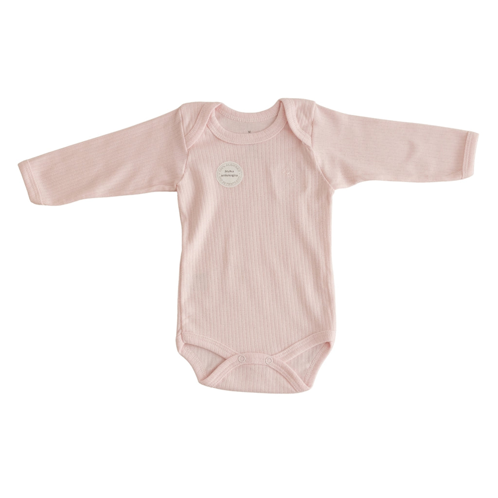 Conjunto Body Calça Canelado Confovibe Algodão Longo