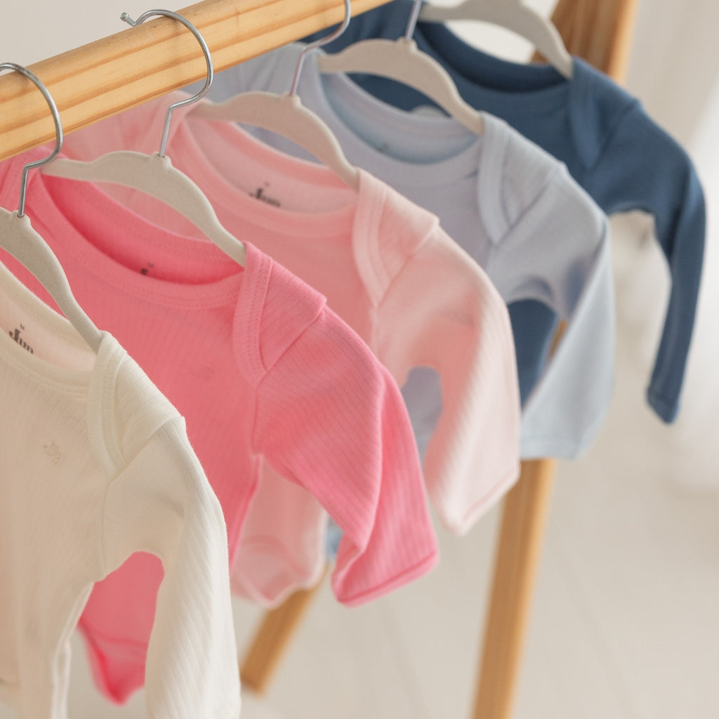 Conjunto Body Calça Canelado Kids Confovibe Algodão