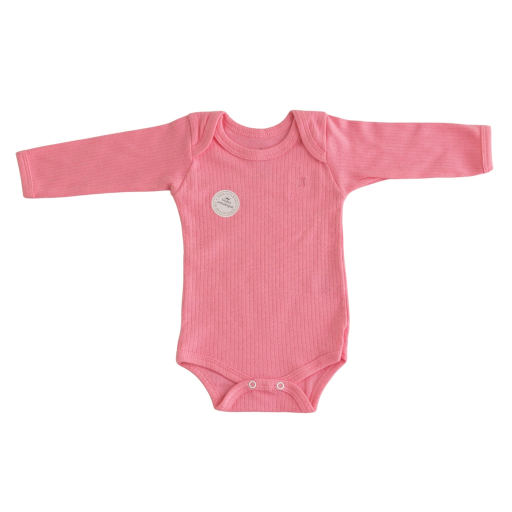 Conjunto Body Calça Canelado Confovibe Algodão Longo