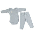 Conjunto Body Calça Canelado Kids Confovibe Algodão