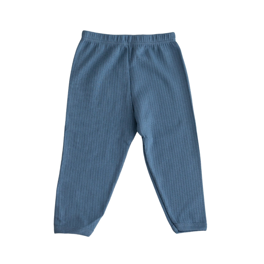 Conjunto Body Calça Canelado Kids Confovibe Algodão