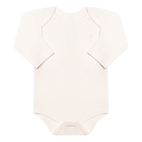 Body Longo Algodão Egípcio Confovibe Bebê Conforto