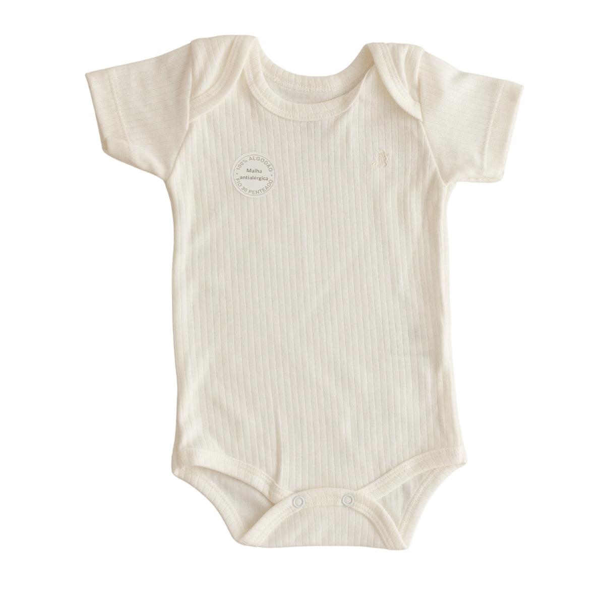 Conjunto Body Curto Shorts Canelado Confovibe Algodão