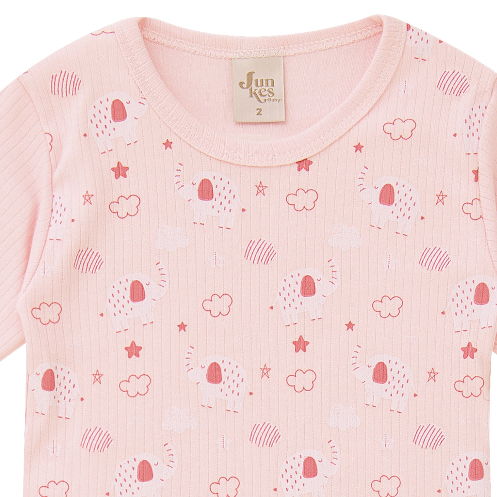 Conjunto Longo Canelado Kids Confovibe Algodão Seguro