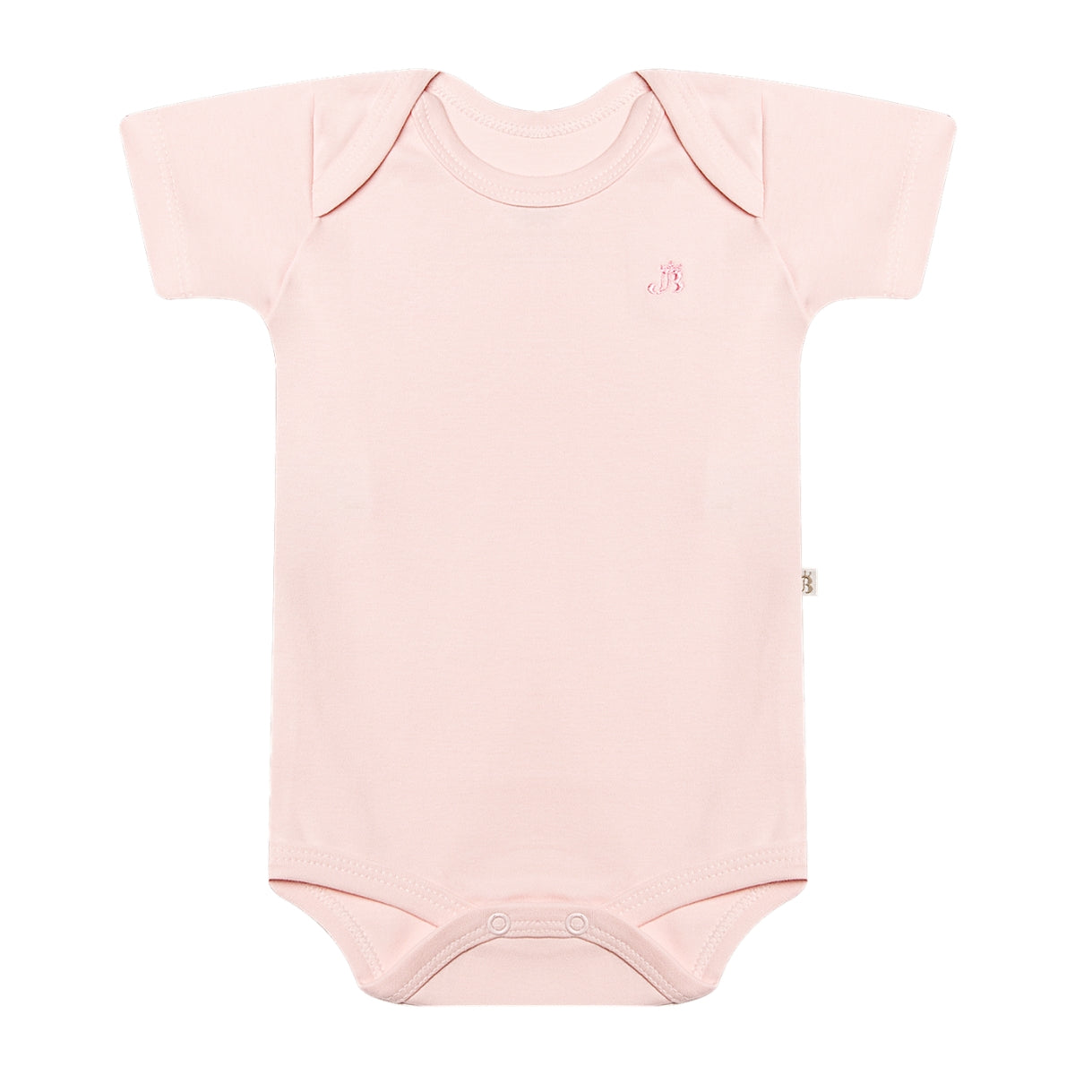 Body Curto Algodão Egípcio Confovibe Bebê
