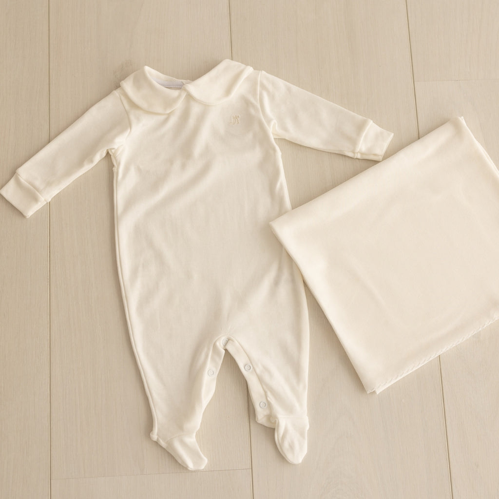 Kit Maternidade Macacão Manta Confovibe Antialérgico